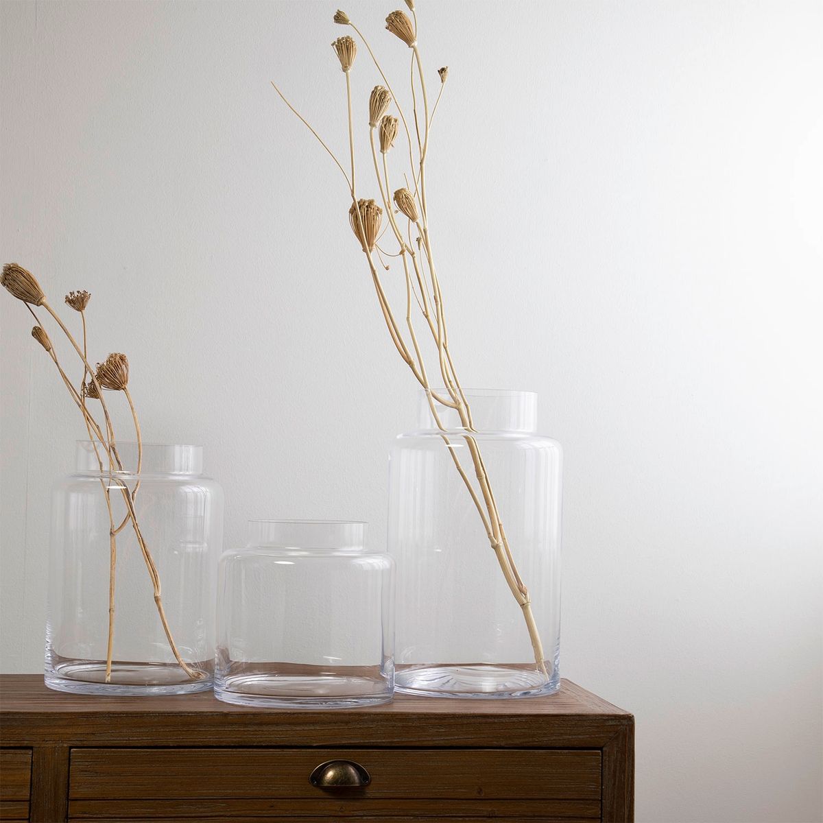 CASA CANTABRIA - Florero de Vidrio 25x24.5cm