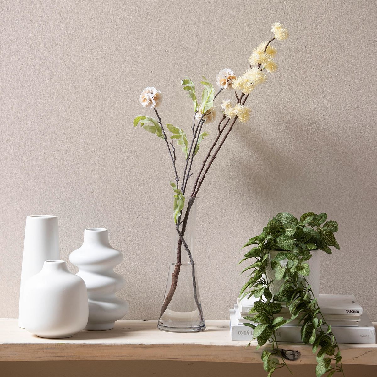 MICA - Florero Botella 30X10cm