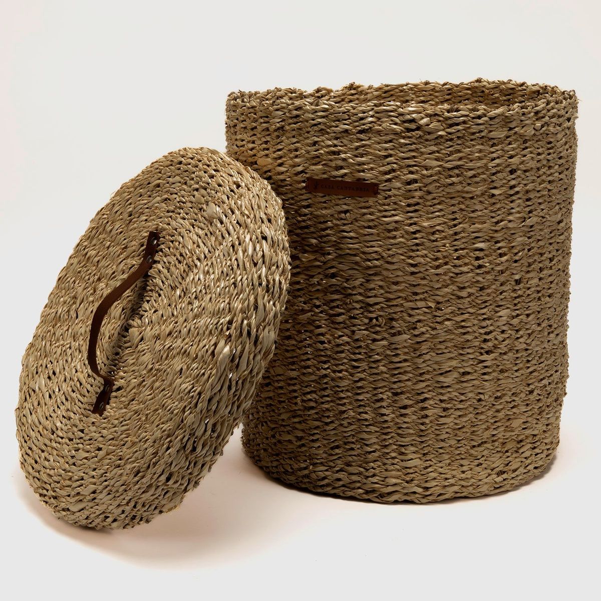 CASA CANTABRIA - Canasto Tend de Hoja de Palma 40x43cm