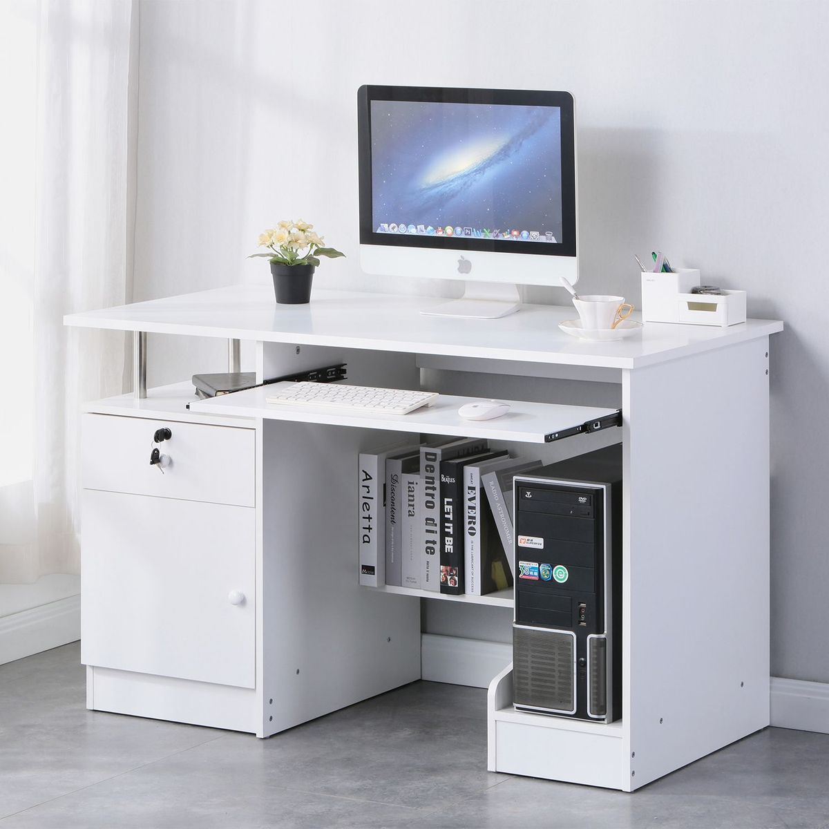 MICA - Escritorio Francia 1 Cajón 1 Puerta