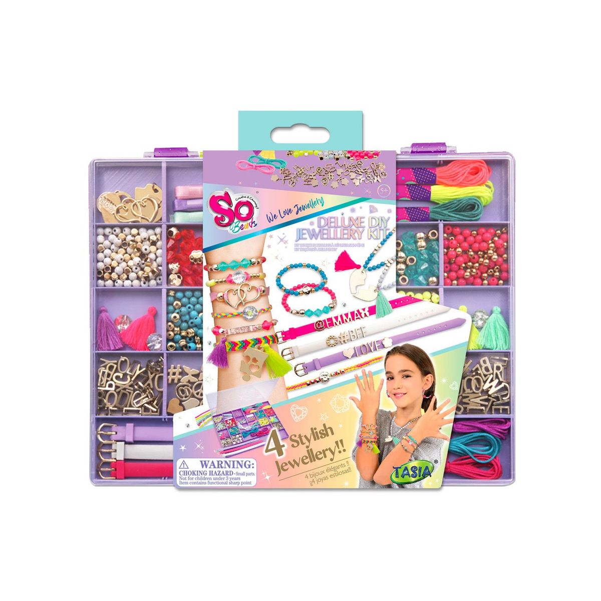 SO BEADS - Set Joyería So Beads +350 Piezas Niñas