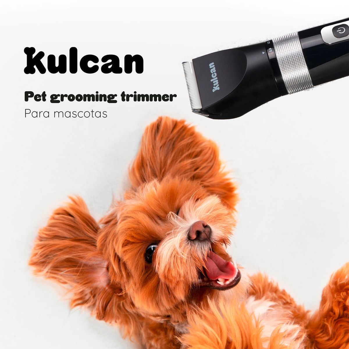 KULCAN - Maquina para Cortar Pelo de Mascota