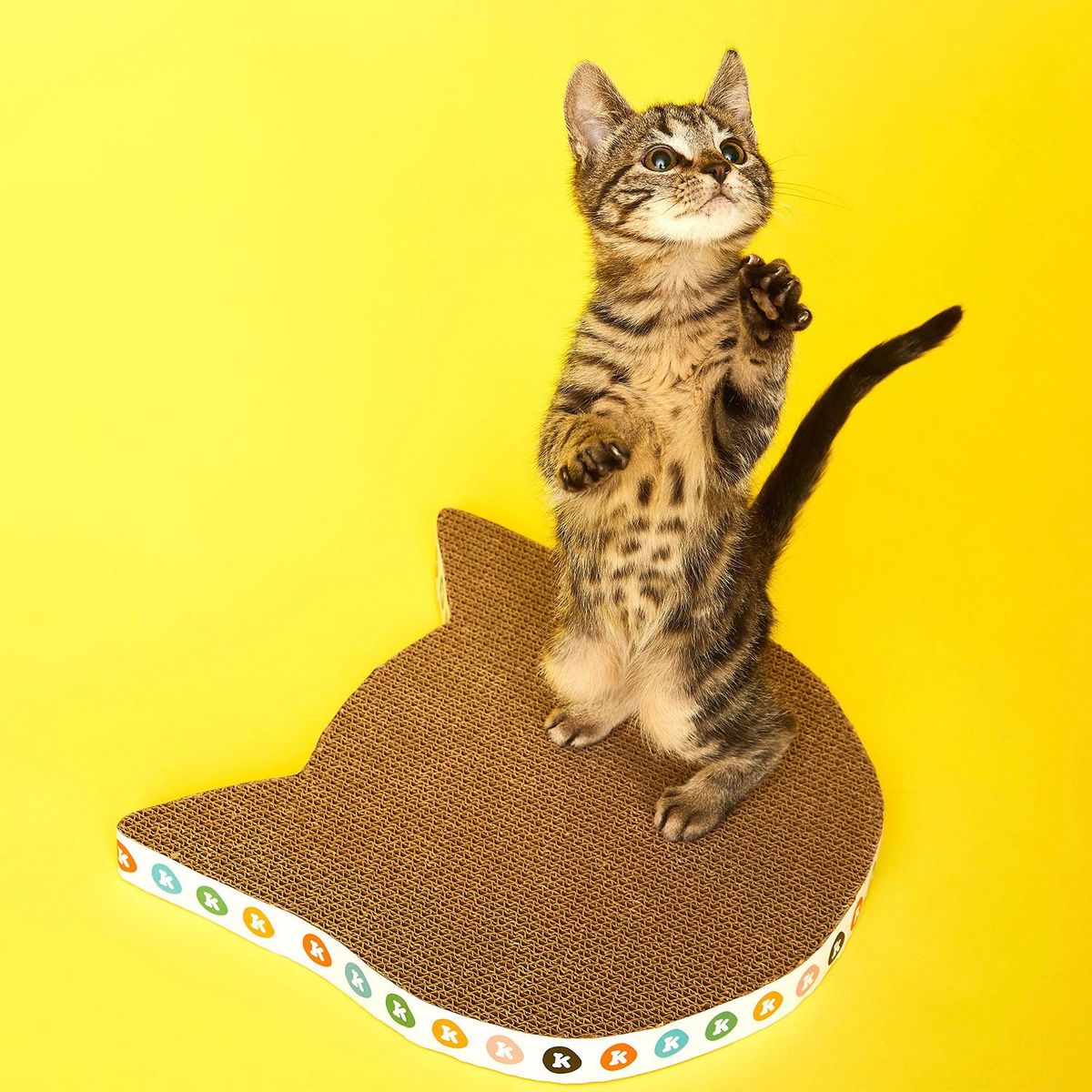 KULCAN - Rascador para gato 35x35x3.5cm Kulcan