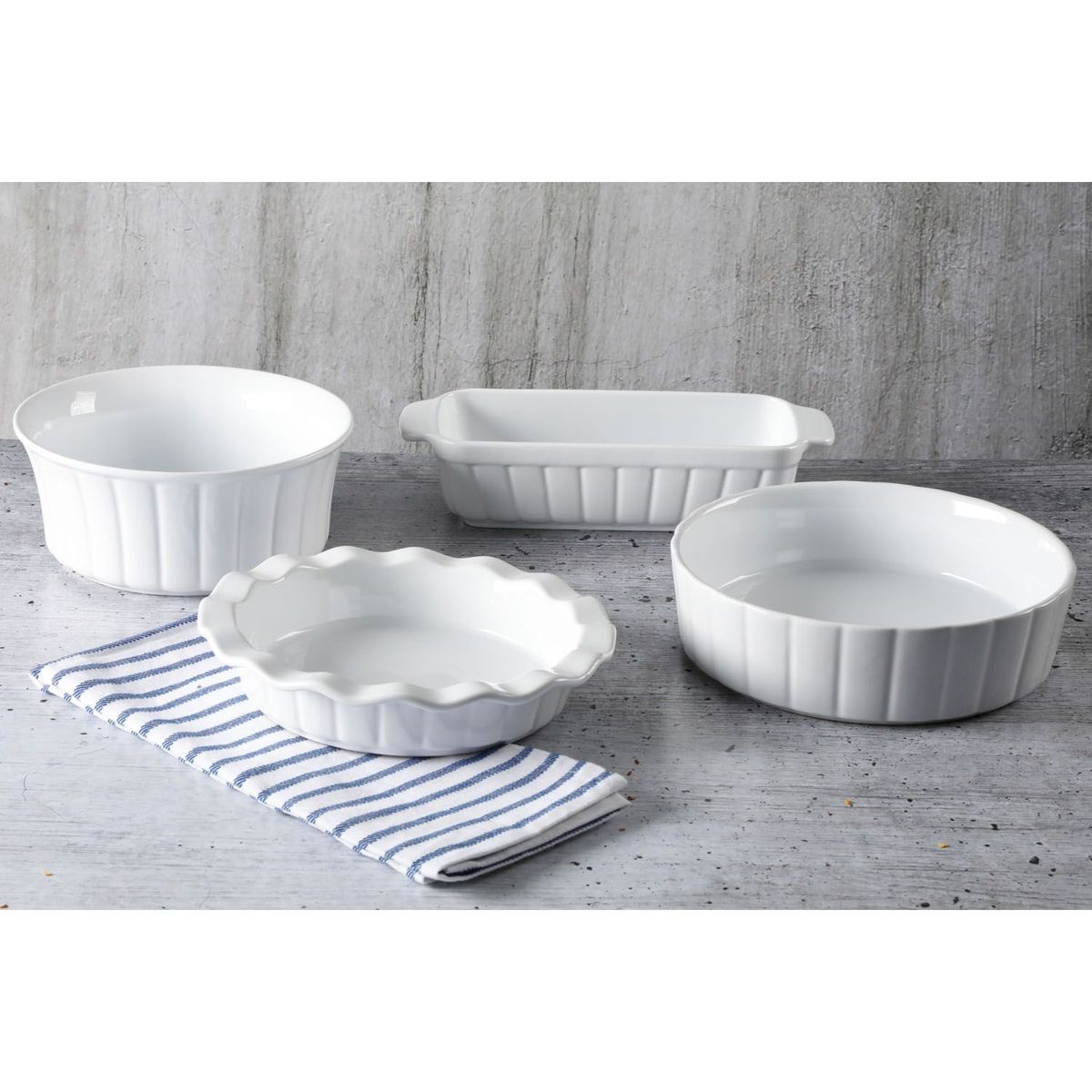 GRACIOUS DINING - Refractarios De Cerámica Set X 4 Para Horno
