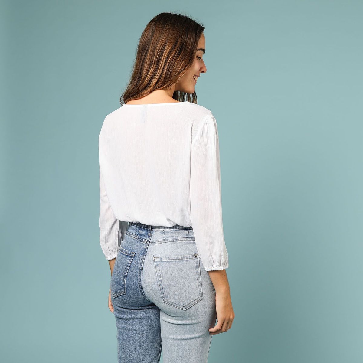 AMERICAN ABBEY - Blusa Manga Larga Mujer American Abbey