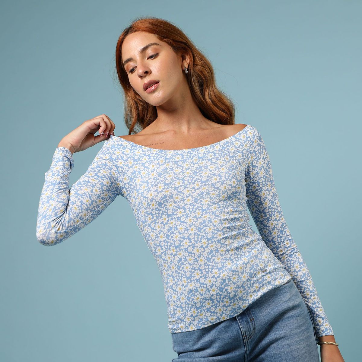 AMERICAN ABBEY - Polo Manga Larga Mujer American Abbey