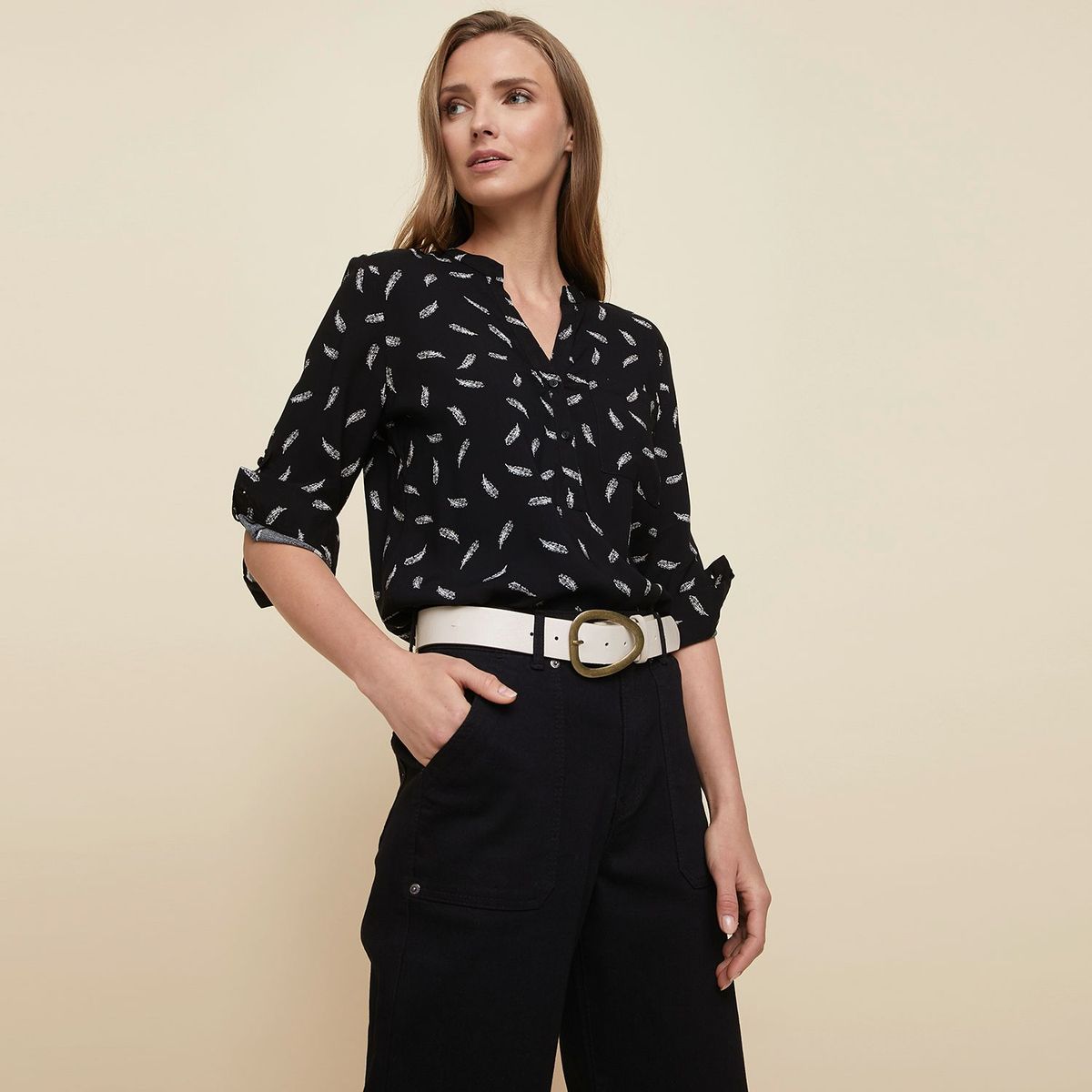 UNIVERSITY CLUB - Blusa Manga Larga Mujer