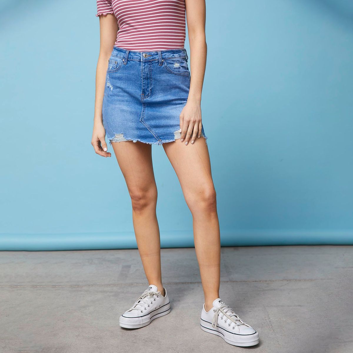 DOO AUSTRALIA - Falda Denim Mujer Doo Australia