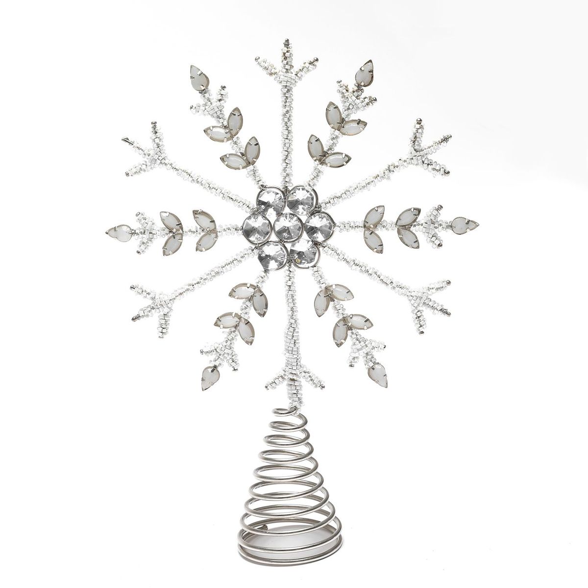 MICA - Topper Estrella Plateada 26x20cm