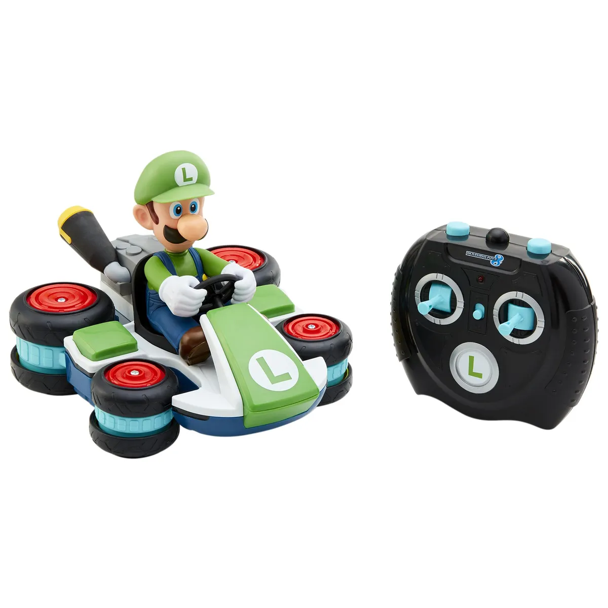 NINTENDO - Juguete Carro Control Remoto Mario Kart Luigi Nintendo