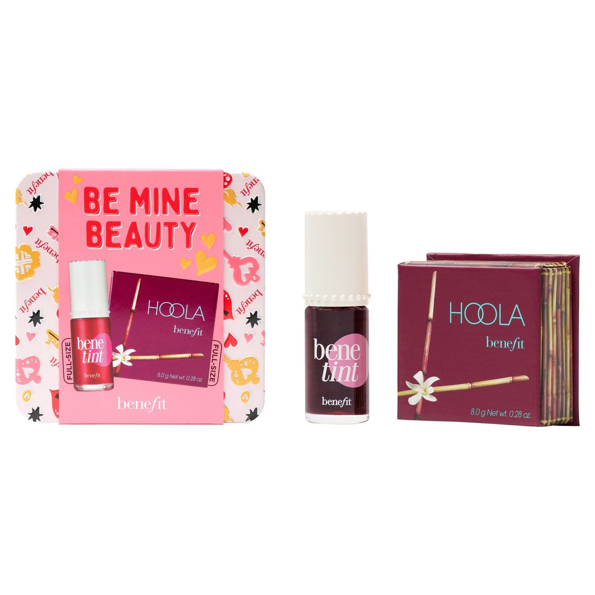BENEFIT - Kit Be Mine Beauty Benetint + Hoola