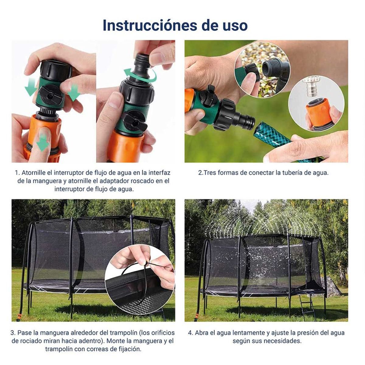SCOOP - Rociador de Agua para Camas Saltarinas Scoop