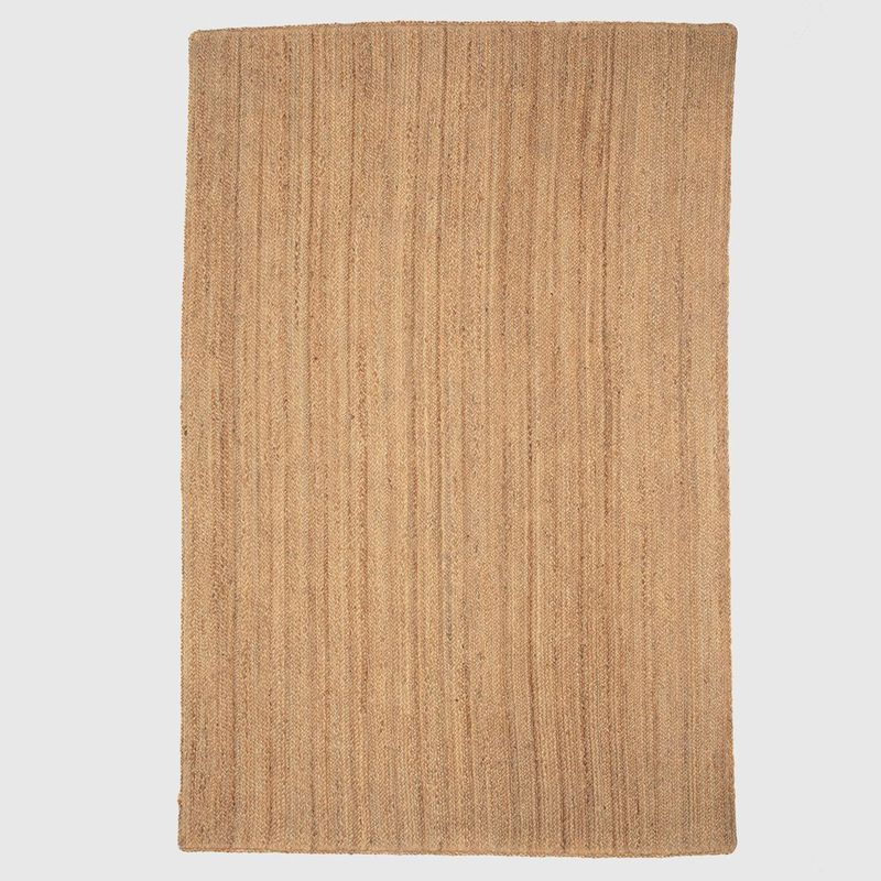 BASEMENT HOME - Alfombra de Yute Decorativa Lineas Natural JHD