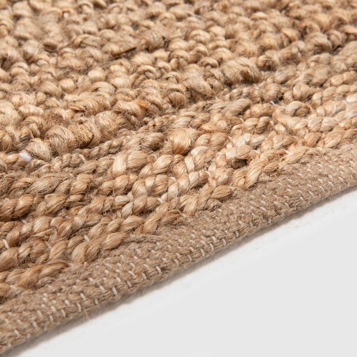 BASEMENT HOME - Alfombra de Yute Decorativa Natural