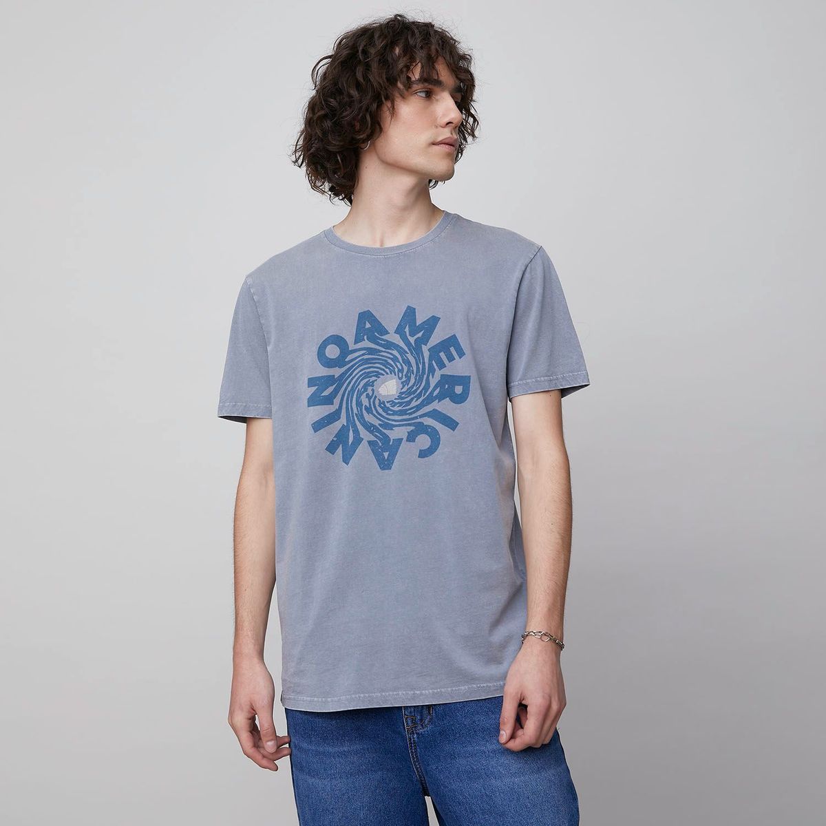 DENIMLAB - Polo Manga Corta Hombre Denimlab