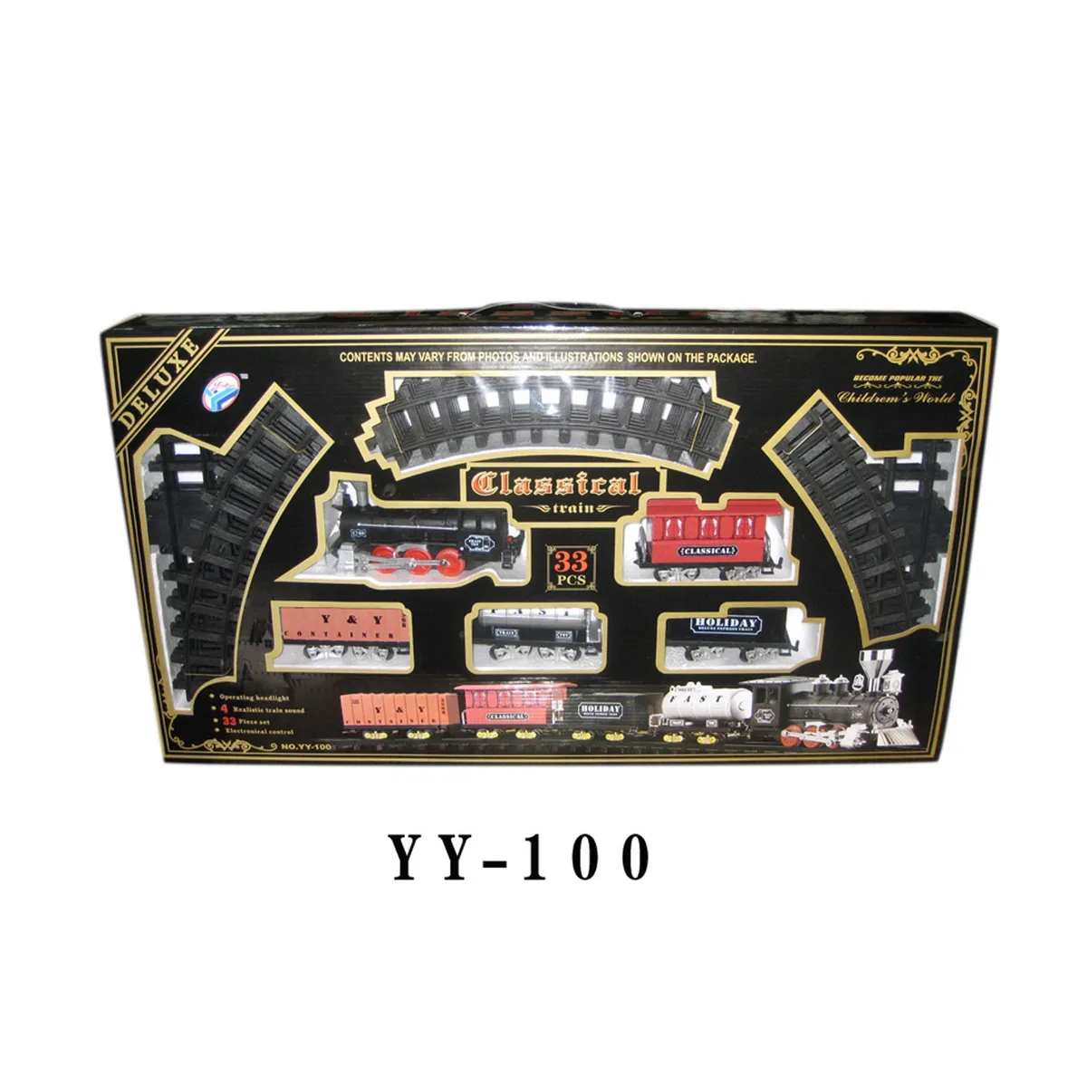  - Pista Set Tren Clásico con Luz y Sonido