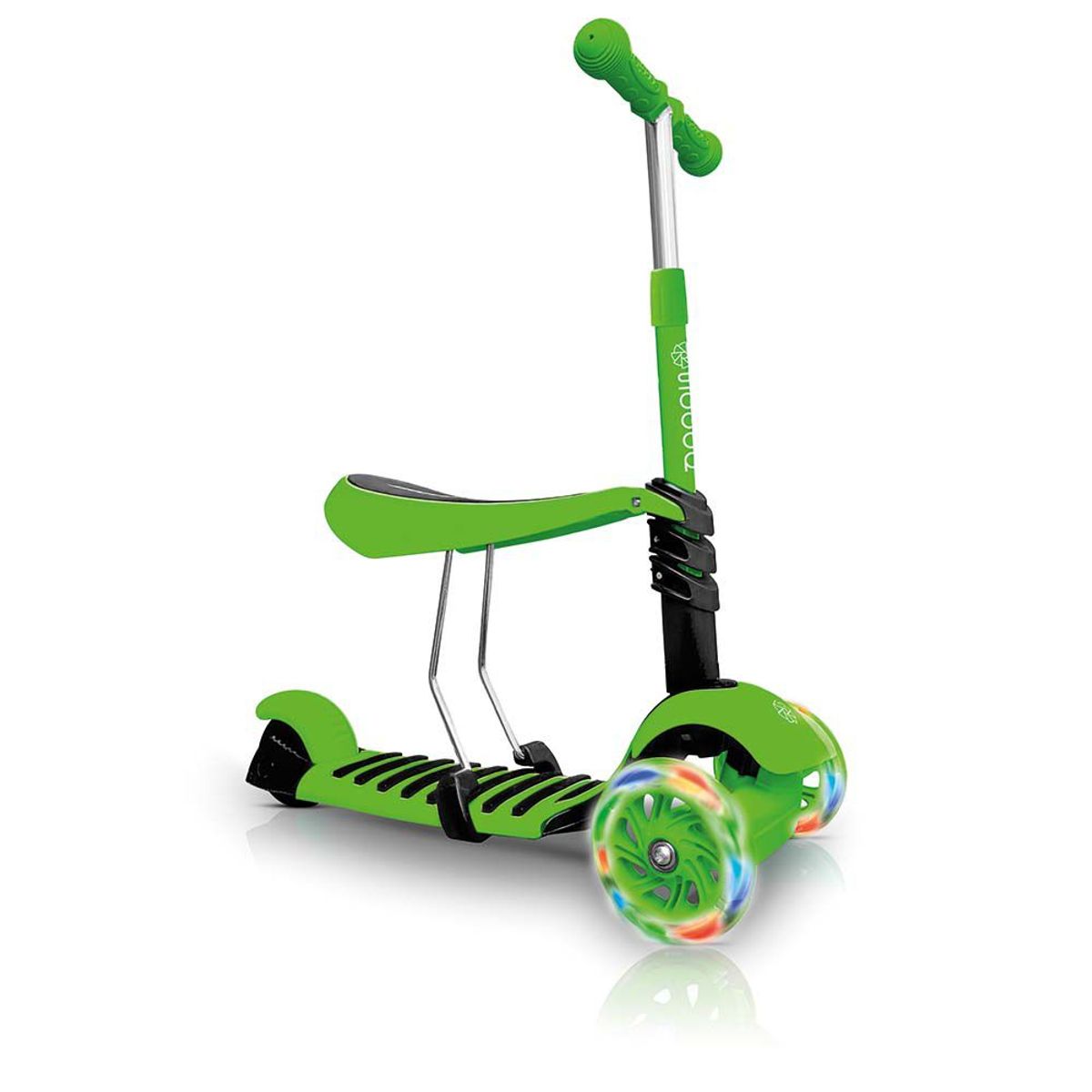 SCOOP - Tri Scooter para Niños 2 en 1 Verde