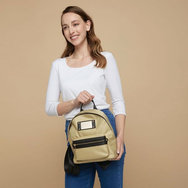 ELLE - Mochila Nylon Mujer Elle