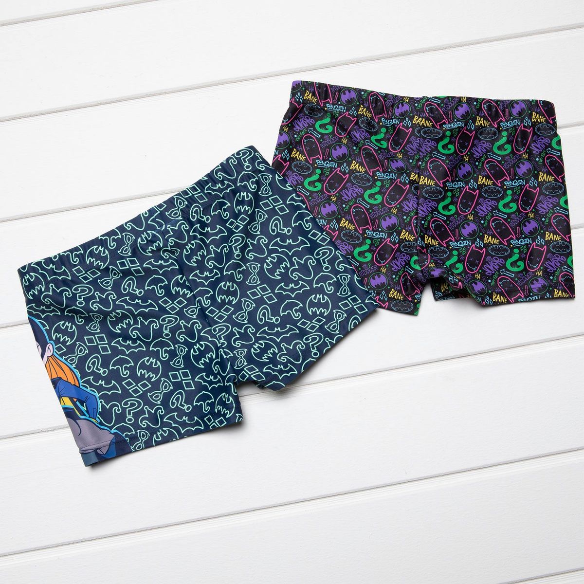 DC ORIGINALS - Traje de Baño Pack x2 Niño BATMAN