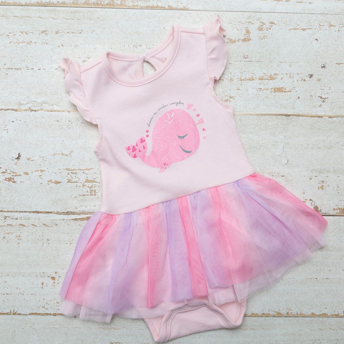 YAMP - Body Tutú Algodón Bebé niña