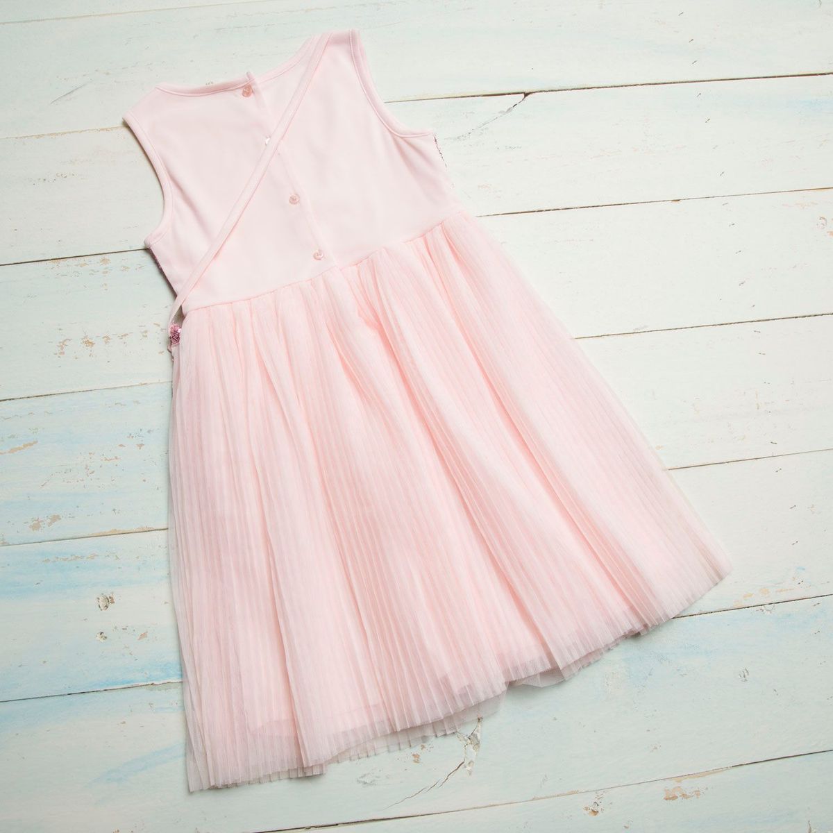 YAMP - Vestido Fiesta Algodón Niña Yamp