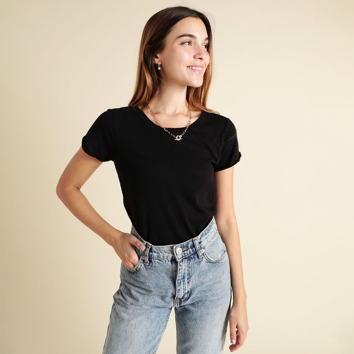 SYBILLA - Polo Manga Corta Algodón Mujer Sybilla