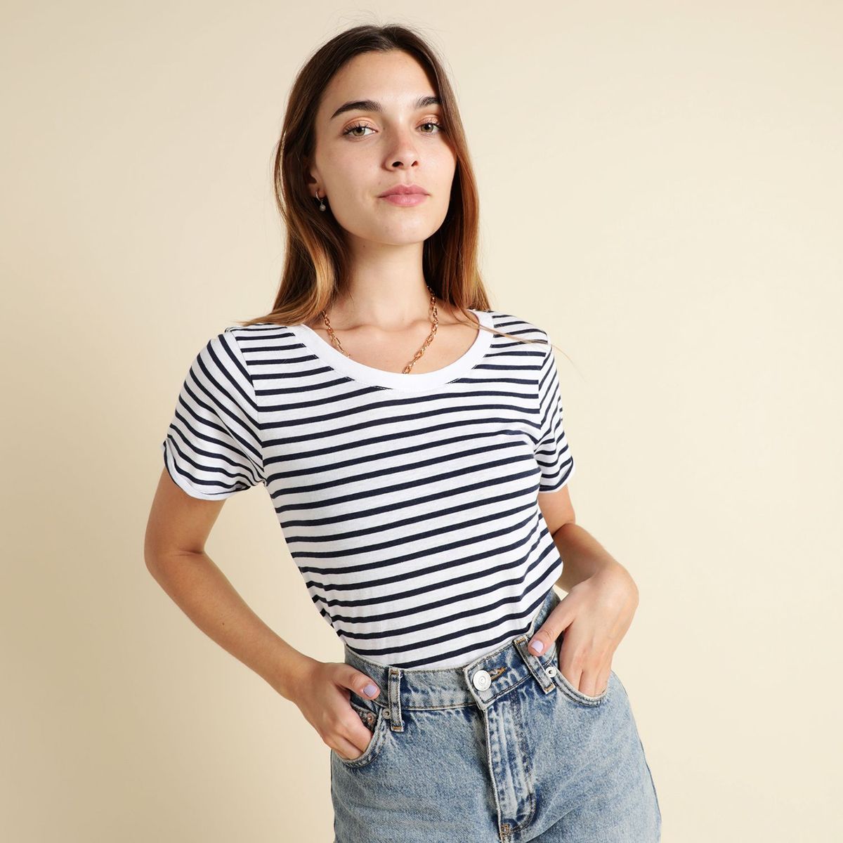 SYBILLA - Polo Manga Corta Algodón Mujer Sybilla