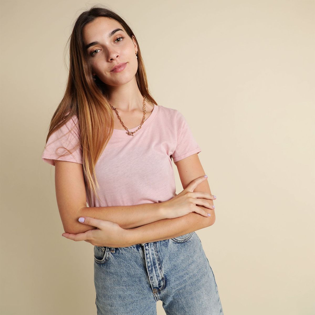 SYBILLA - Polo Manga Corta Algodón Mujer Sybilla