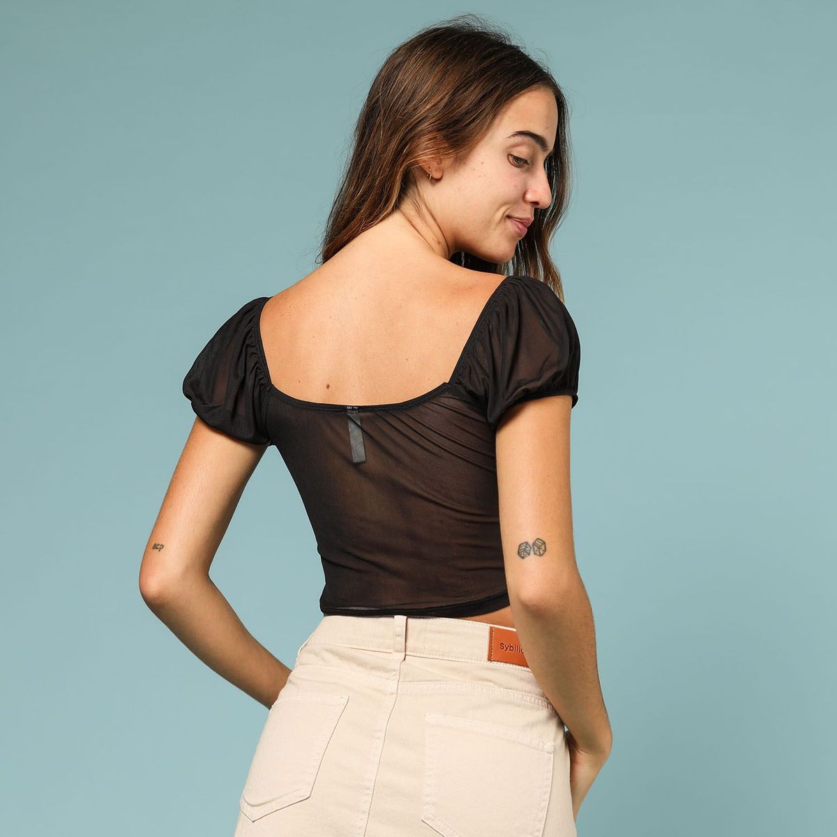 SYBILLA - Polo Manga Corta Mujer Sybilla