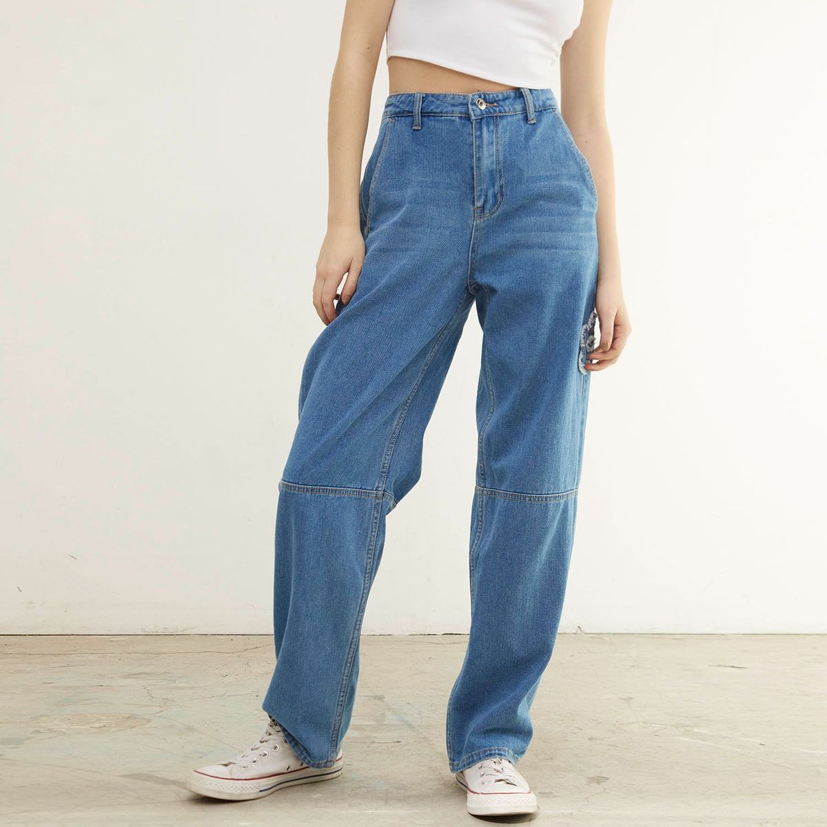 SYBILLA - Jean Baggy Mujer Sybilla