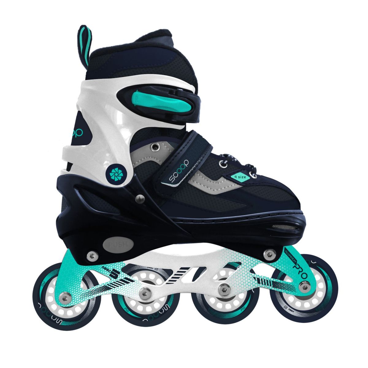 SCOOP - Patines para Niños Roller Inline PP Ajustable M Scoop