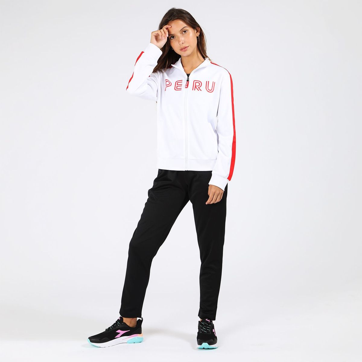 GOLDEN FUTBOL - Buzo Conjunto Deportivo Mujer Golden Futbol