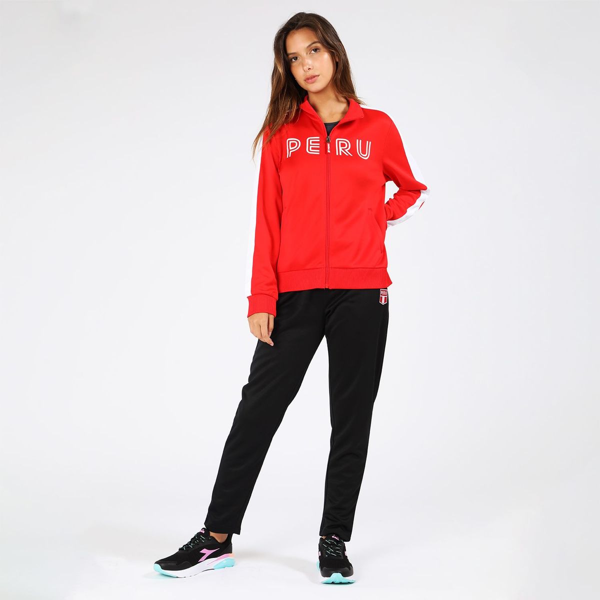 GOLDEN FUTBOL - Buzo Conjunto Deportivo Mujer Golden Futbol