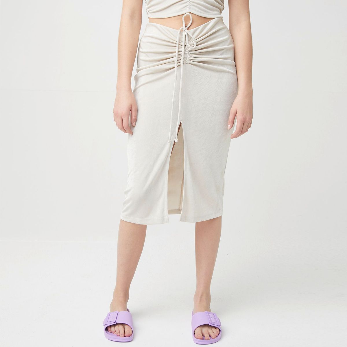 SYBILLA - Falda Midi Mujer Sybilla