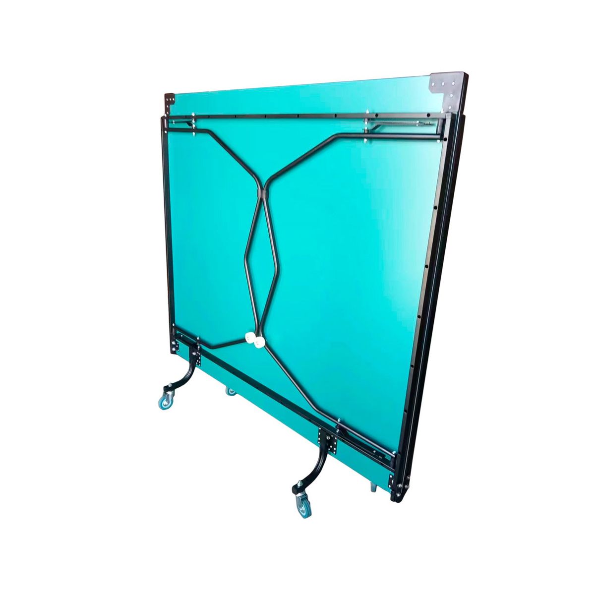 SCOOP - Mesa de Ping Pong Scoop Classic Verde con Ruedas