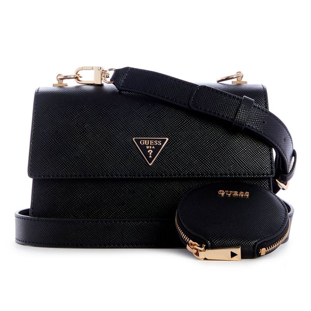 GUESS - Cartera Mujer Guess Alexie Crossbody Flap