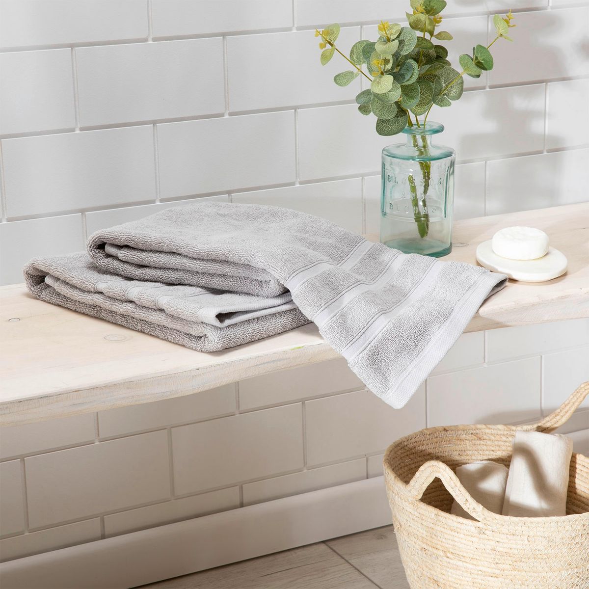 BASEMENT HOME - Set x2 Toallas de Mano Combed Basement Home