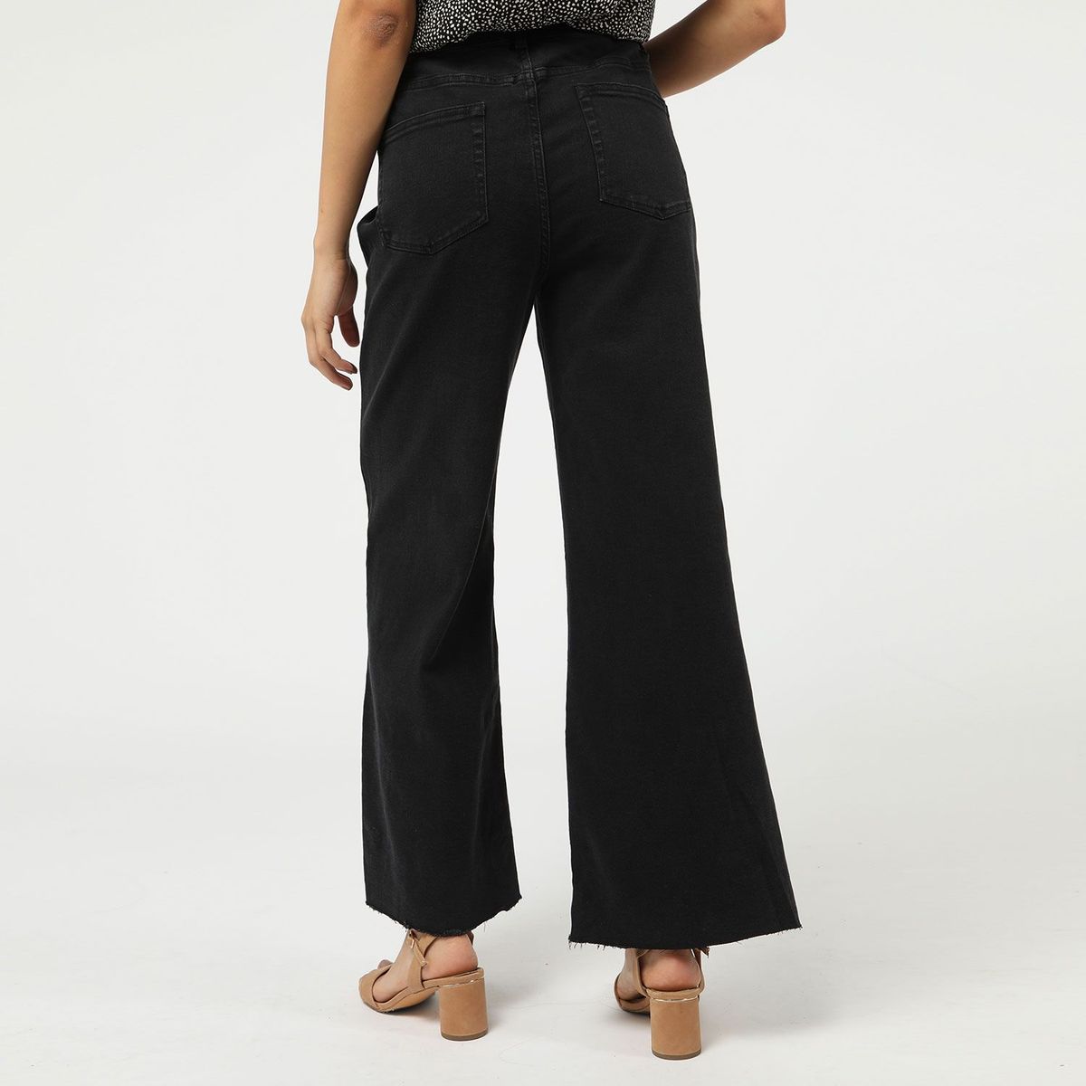 UNIVERSITY CLUB - Jean Wide Leg Tiro Alto Mujer University Club