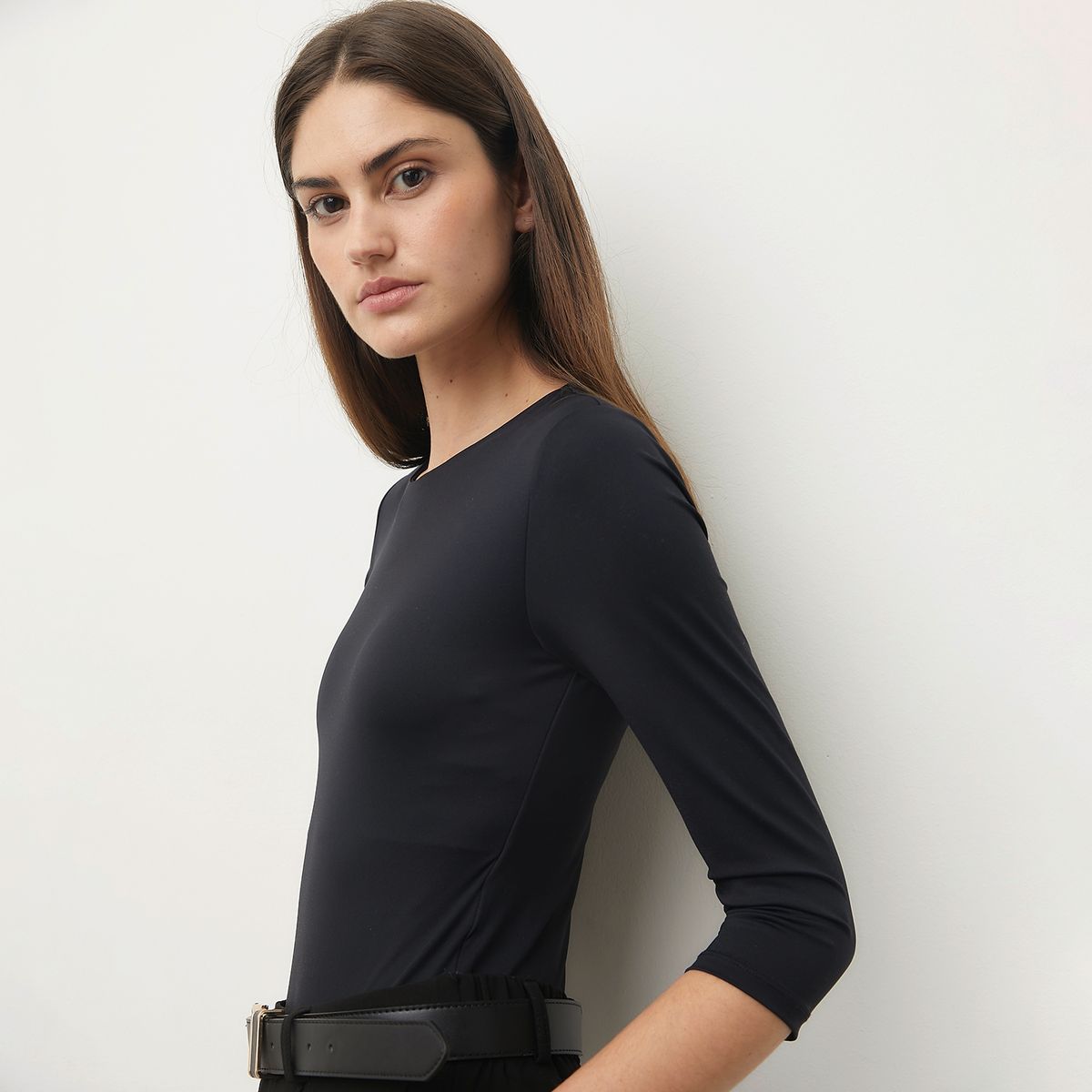 BASEMENT - Polo Manga 3/4 Mujer Basement