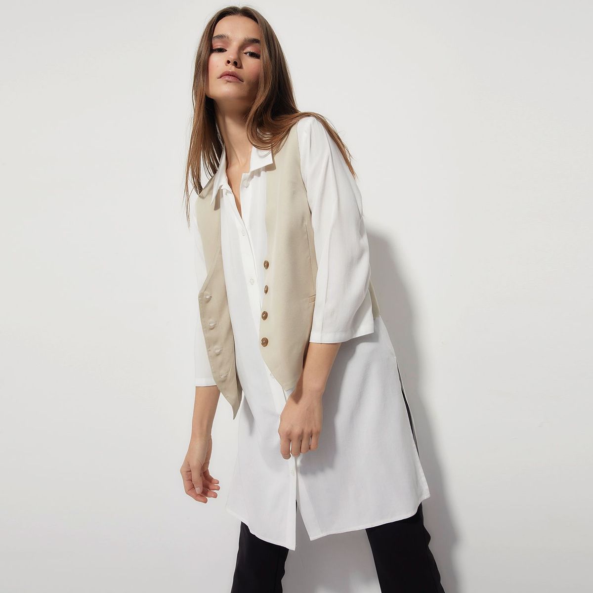 BASEMENT - Blazer Mujer Basement