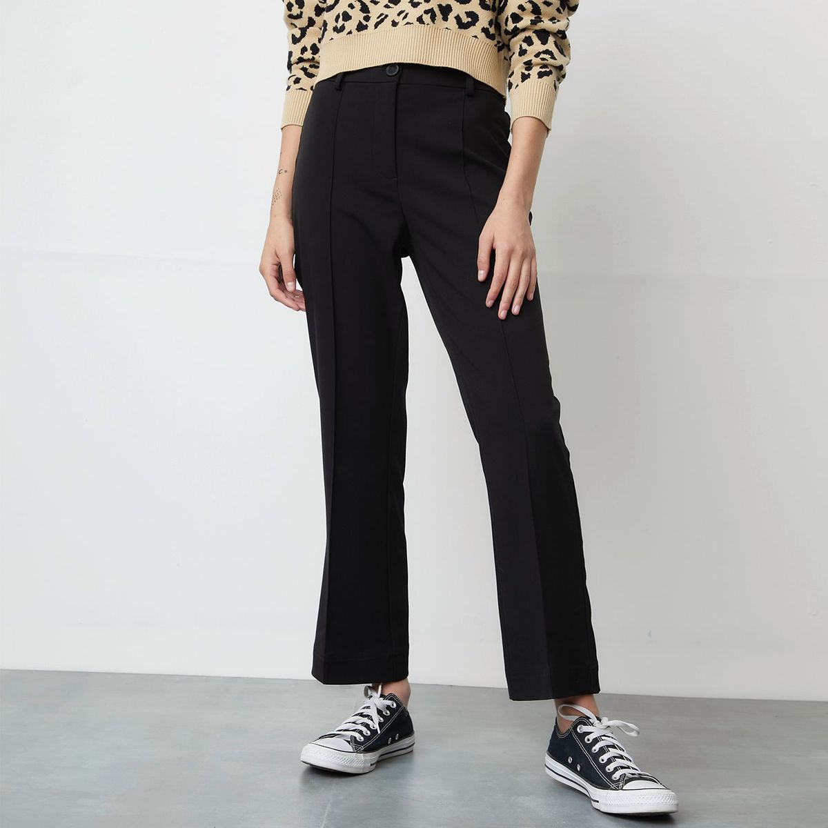 SYBILLA - Pantalón Flare Mujer Sybilla