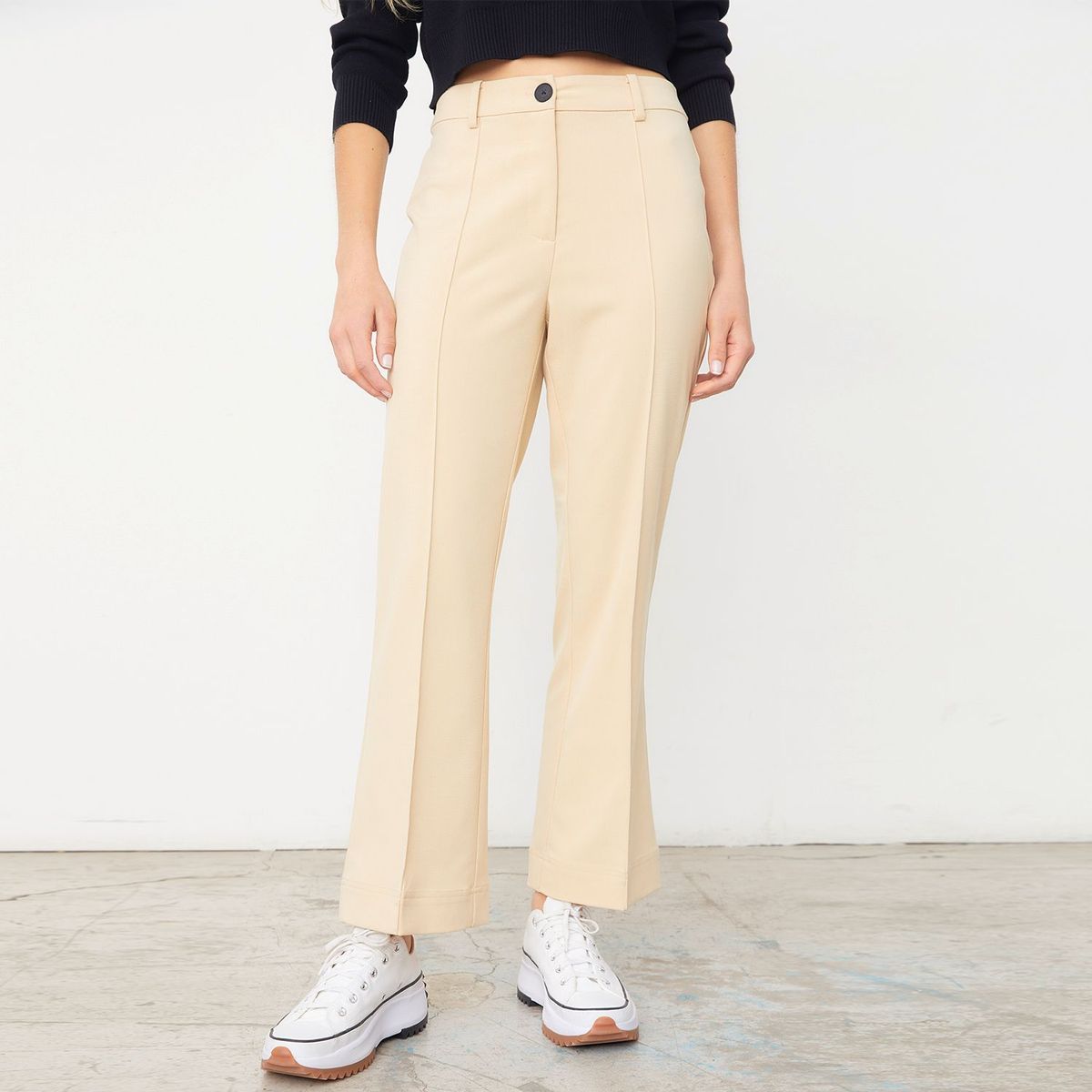 SYBILLA - Pantalón Flare Mujer Sybilla