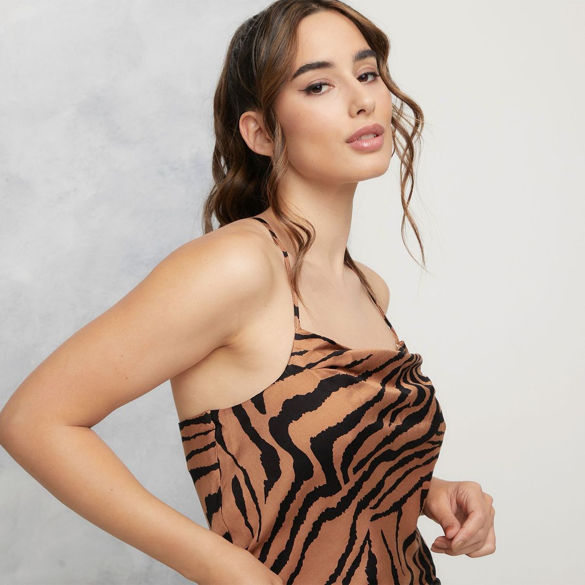 MOSSIMO - Blusa Animal Print Mujer Mossimo
