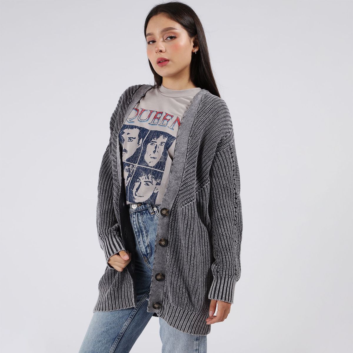 DENIMLAB - Cárdigan 100% Algodón Mujer Denimlab