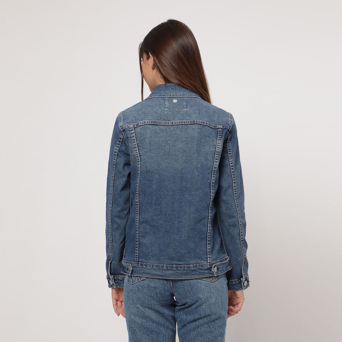 ELLE - Casaca Jean Mujer Elle