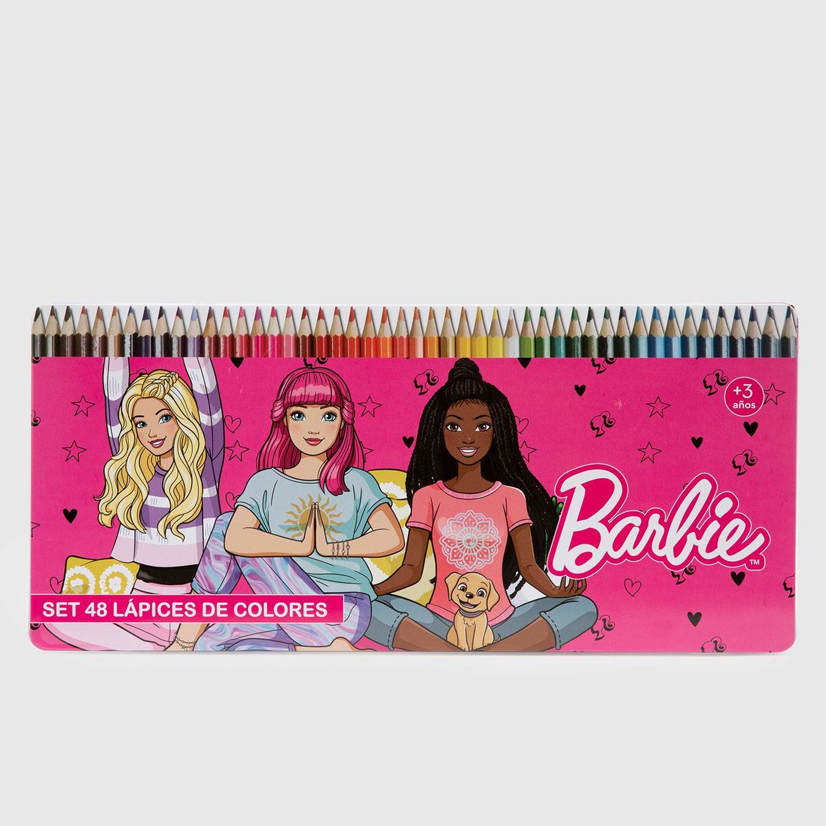 BARBIE - Set de 48 Colores para Niñas Barbie