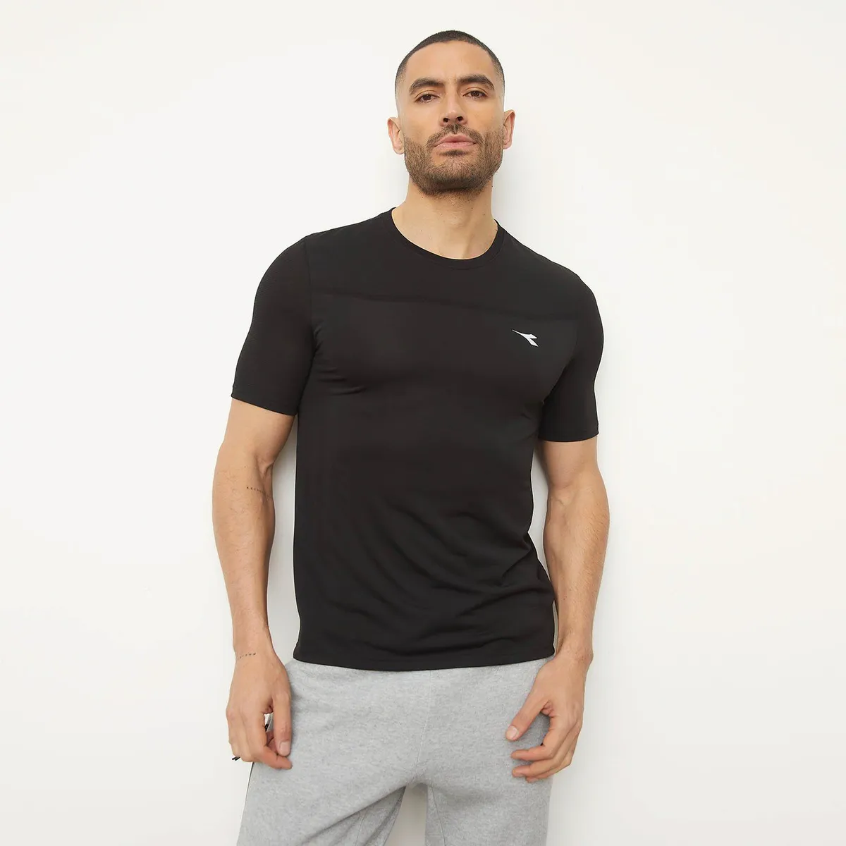 DIADORA - Polo Deportivo Manga Corta Hombre Diadora