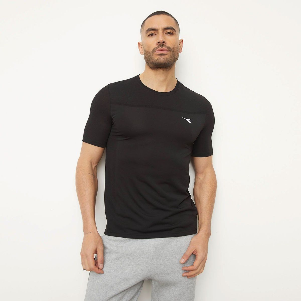 DIADORA - Polo Deportivo Manga Corta Hombre Diadora