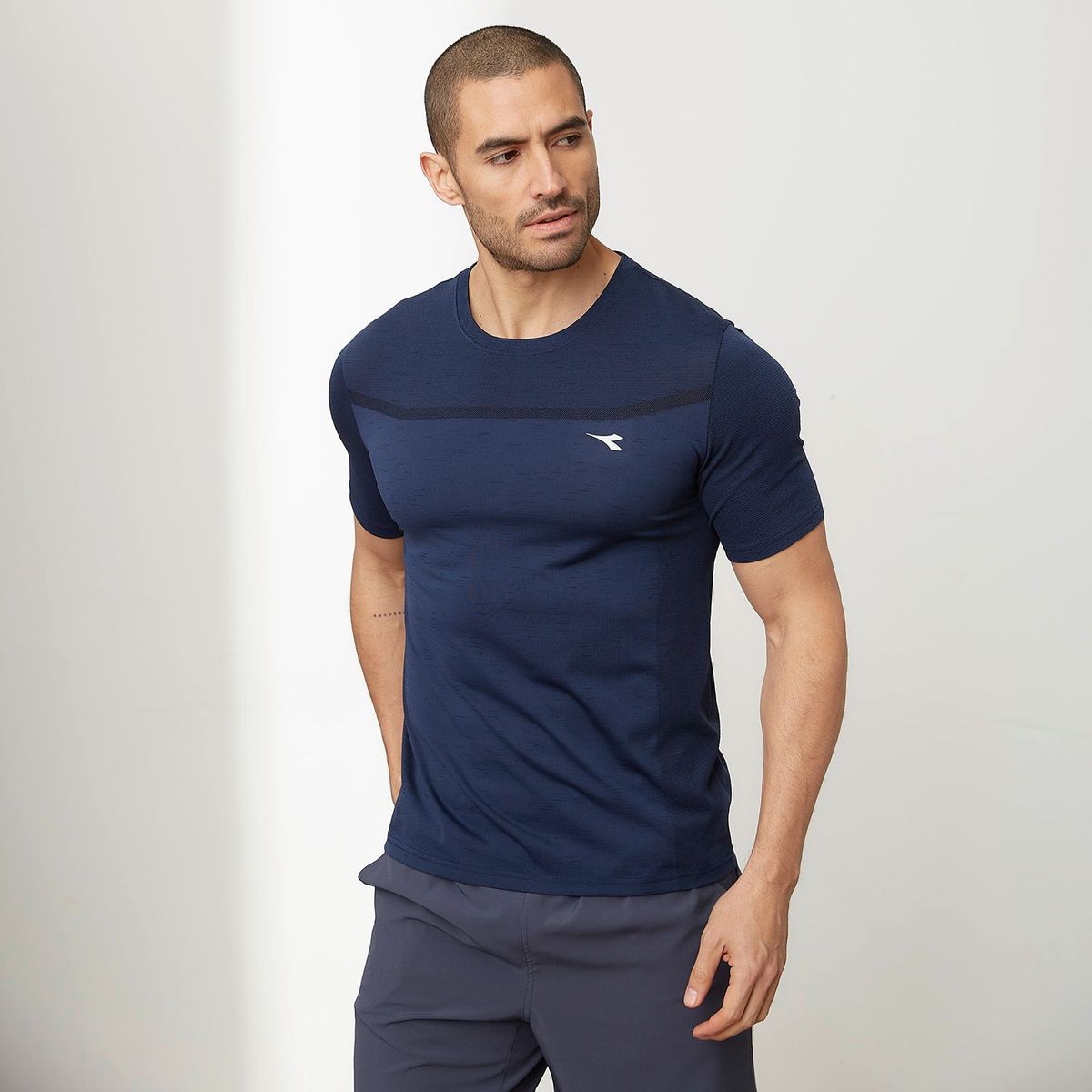 DIADORA - Polo Deportivo Manga Corta Hombre Diadora