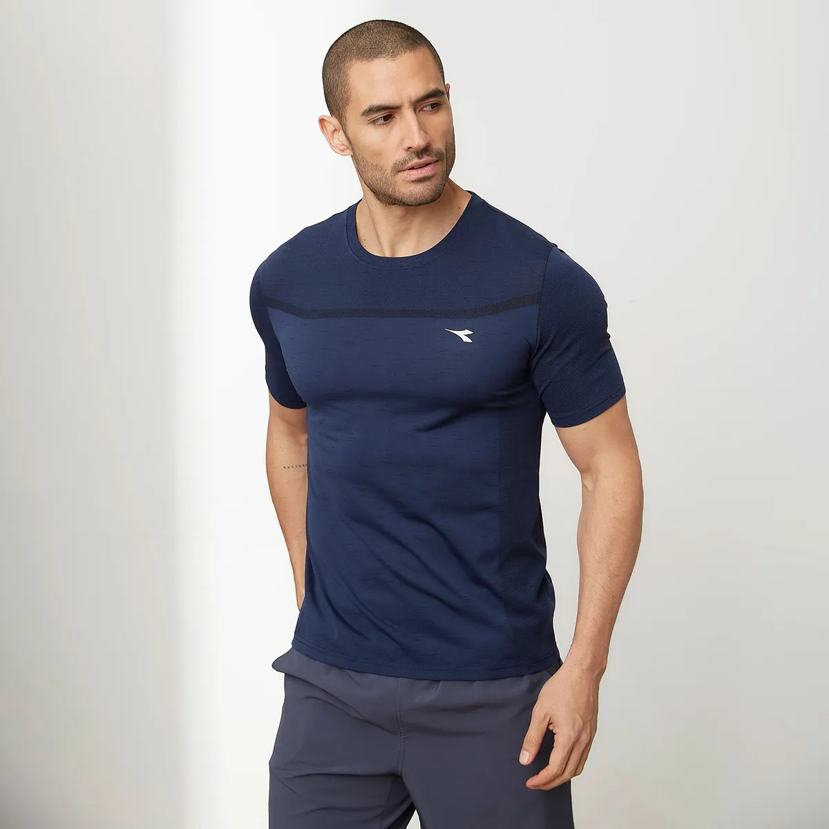 DIADORA - Polo Deportivo Manga Corta Hombre Diadora